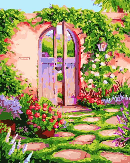 The Secret Garden Paint By Numbers