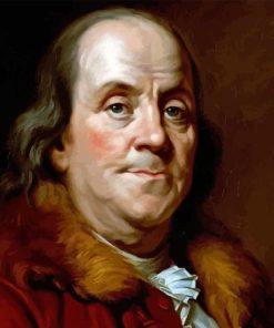 Ben Franklin Portrait Paint By Numbers