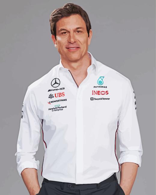 Classy Toto Wolff Paint By Numbers