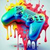 Game Controller Paint By Numbers