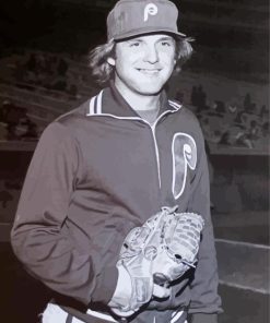 Monochrome Tug McGraw Paint By Numbers