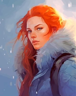 Aesthetic Ygritte Art Paint By Numbers