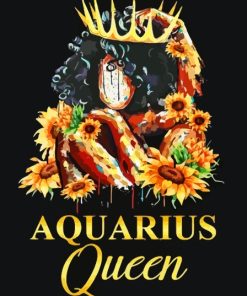 Aquarius Queen Paint By Numbers