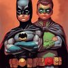 Cool Batman And Robin Paint By Numbers