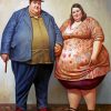 Fat Couple Paint By Numbers