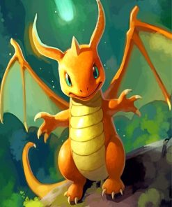 Dragonite Paint By Numbers