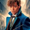 Newt Scamander Character Paint By Numbers
