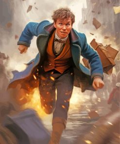 Newt Scamander Paint By Numbers