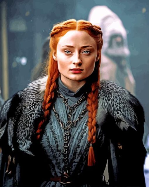 Sansa Stark GOT Paint By Numbers