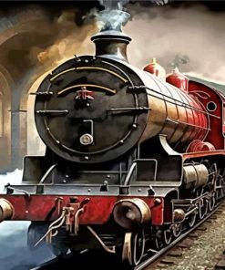 Hogwarts Express Train Paint By Numbers