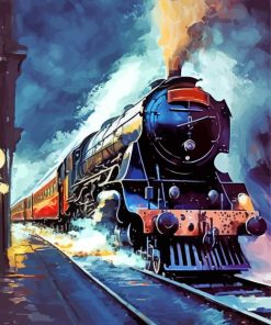 Hogwarts Train Paint By Numbers