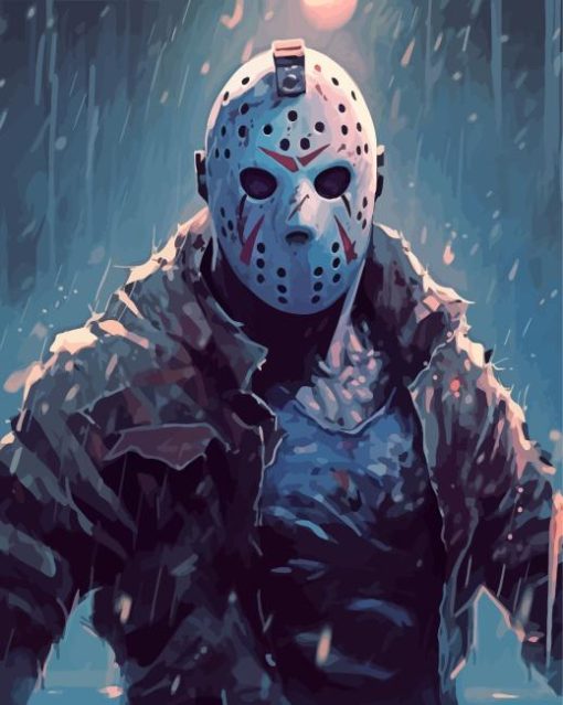 Friday The 13th Paint By Numbers