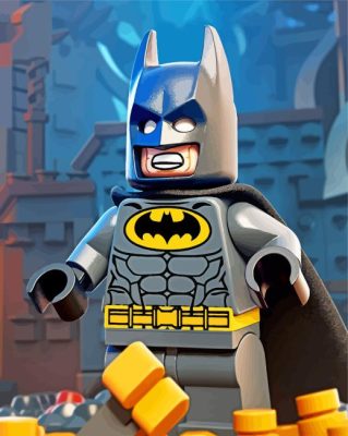 Lego Batman Paint By Numbers 