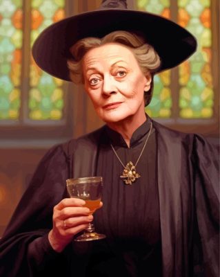 Aesthetic Minerva Mcgonagall Paint By Numbers 