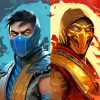 Mortal Kombat Paint By Numbers