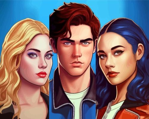 Riverdale Serie Characters Paint By Numbers 