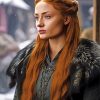 Sansa Stark Game of Thrones Paint By Numbers