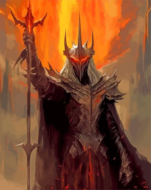 Sauron LOTR Paint By Numbers