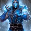 Warrior Sub Zero Paint By Numbers