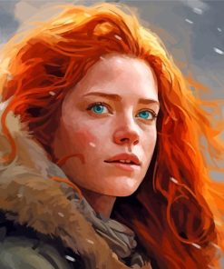 Ygritte Game Of Thrones Art Paint By Numbersz
