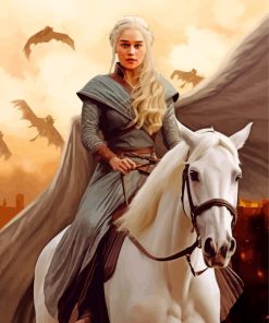 Daenerys Targaryen Paint By Numbers