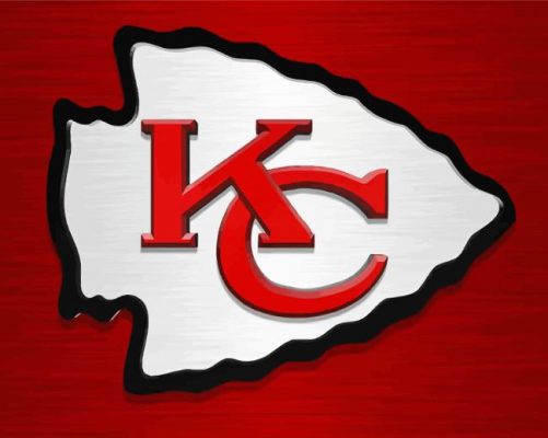 Kansas City Chiefs Logo Paint By Numbers 
