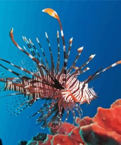 Cool Lionfish Paint By Numbers