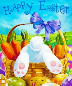 Happy Easter Paint By Numbers
