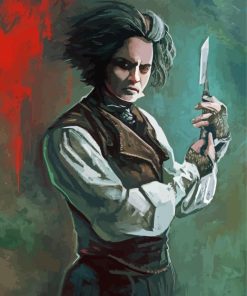 Sweeney Todd Art Paint By Numbers