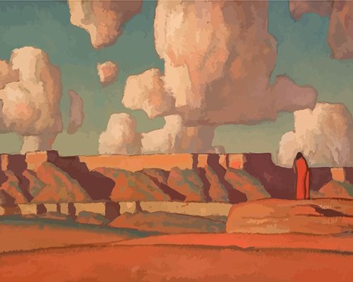 Tusayan By Maynard Dixon Paint By Numbers
