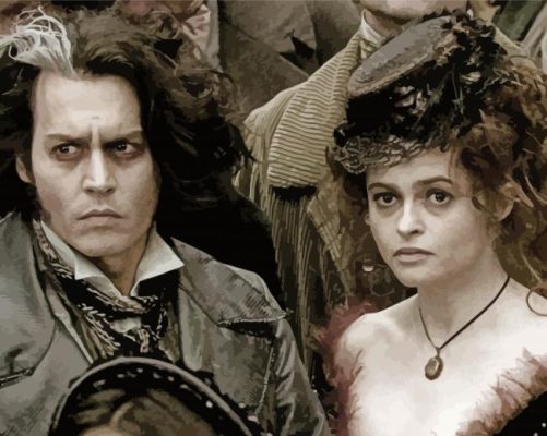 Sweeney Todd Characters Paint By Numbers 