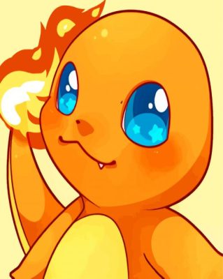 Charmander Paint By Numbers