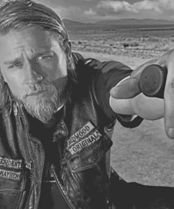 Jax Teller Sons Of Anarchy Paint By Numbers art