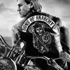 Sons Of Anarchy Jax Teller Paint By Numbers art
