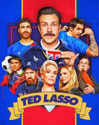 Ted Lasso Serie Poster Paint By Numbers