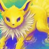 Jolteon Pokemon Paint By Numbers