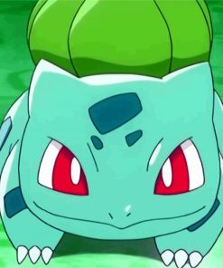 Pokemon Bulbasaur Paint By Numbers